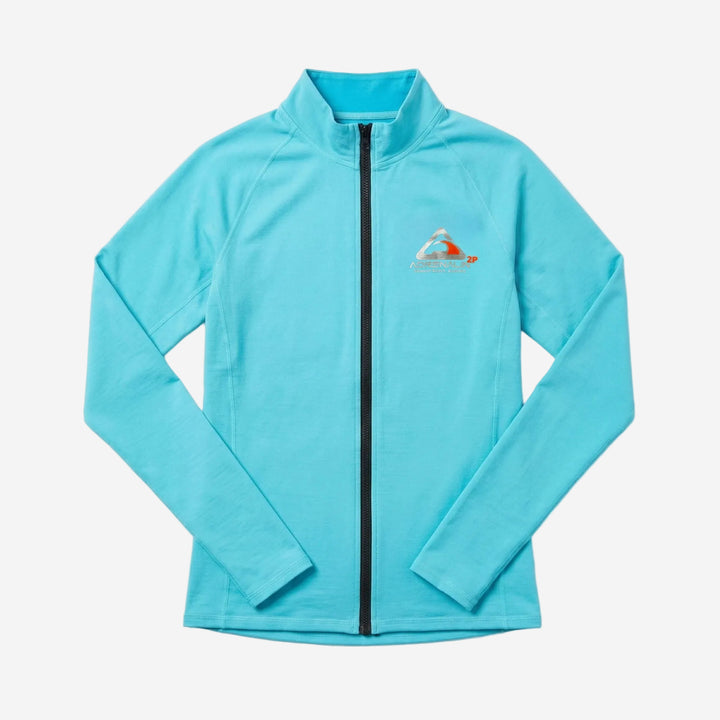 Womens 2P Thermo Shield Long Sleeve Zip Thermal Rashie