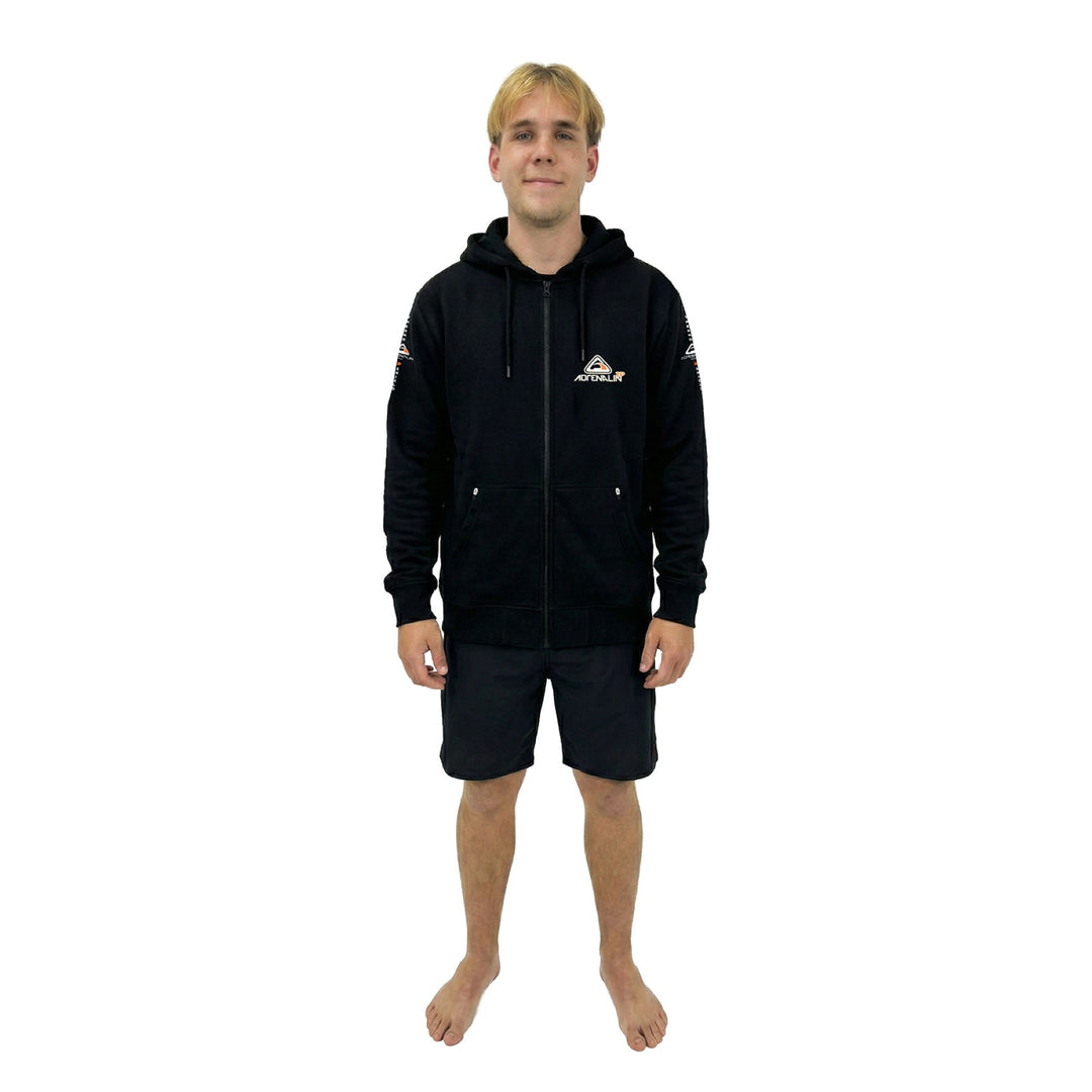 2P Thermo Zip-Front Thermal Hoodie