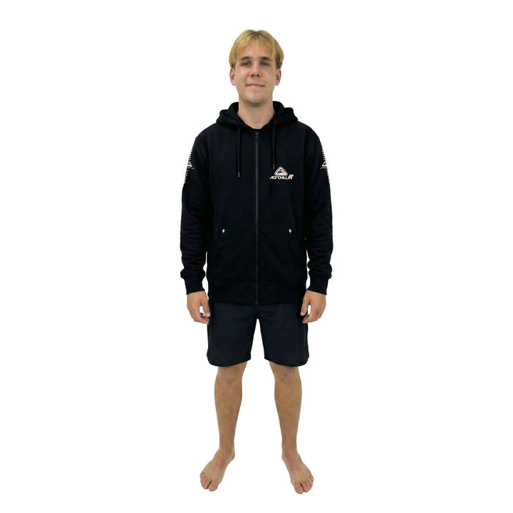 2P Thermo Zip-Front Thermal Hoodie