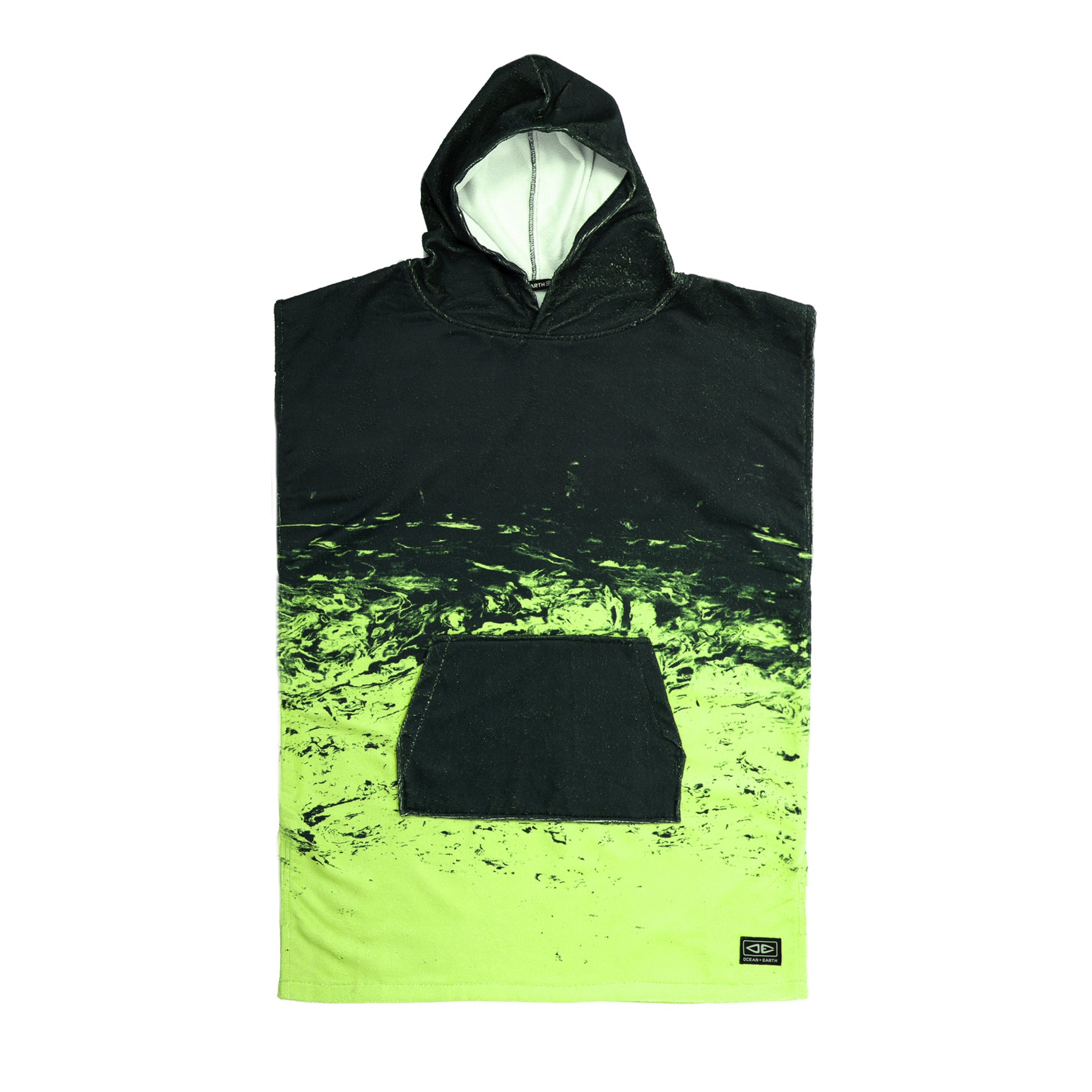 Ocean and Earth Youth Southside Hooded Towel Poncho Long Reef