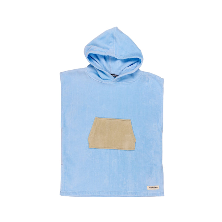 Toddlers Hooded Towel Poncho