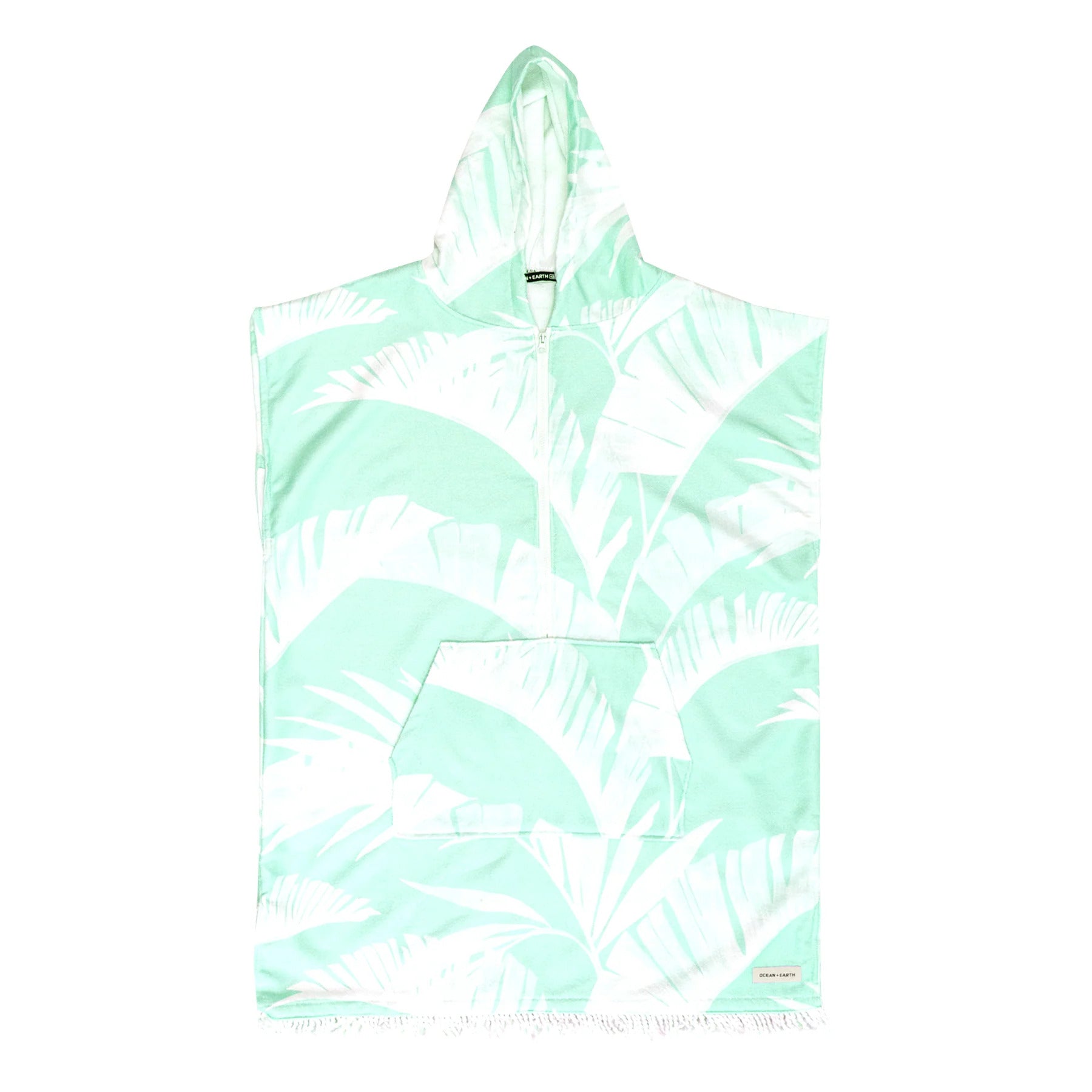 One Zipper Ladies Zip Front Hooded Towel Poncho – Long Reef Surf Co