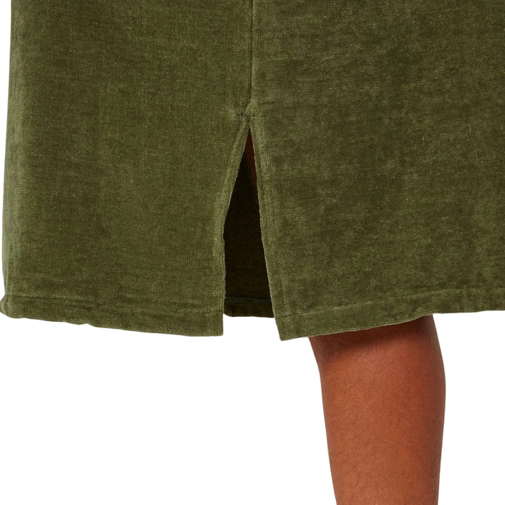 Mens Corp Hooded Towel Poncho