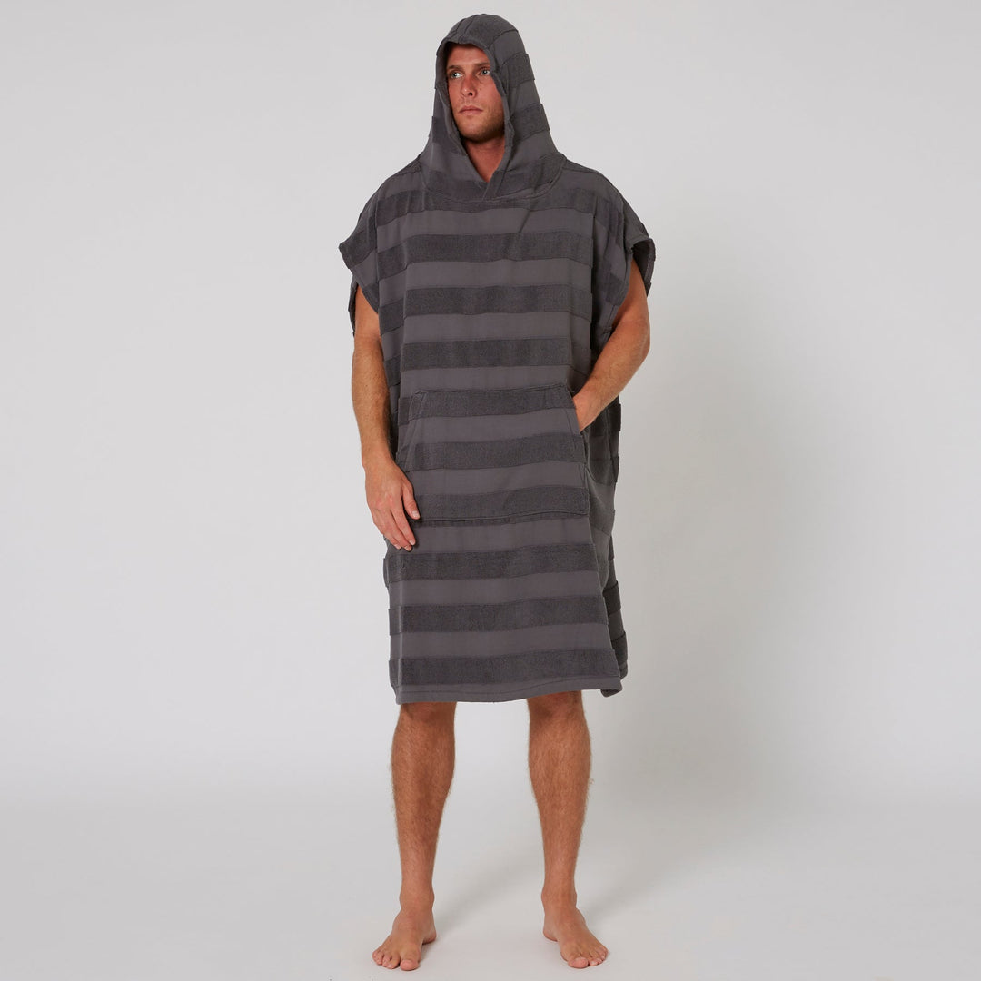 Mens Layz Hooded Poncho Towel