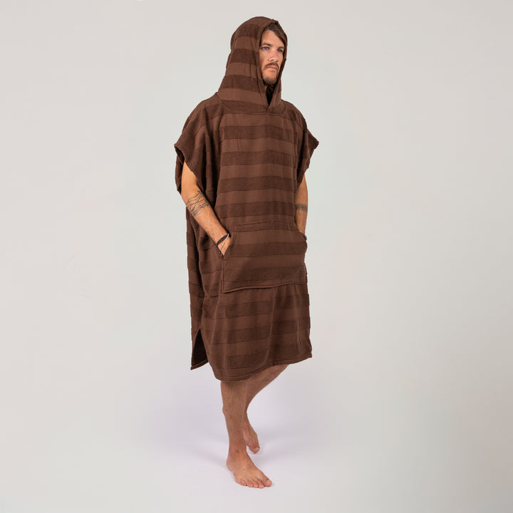 Mens Layz Hooded Poncho Towel