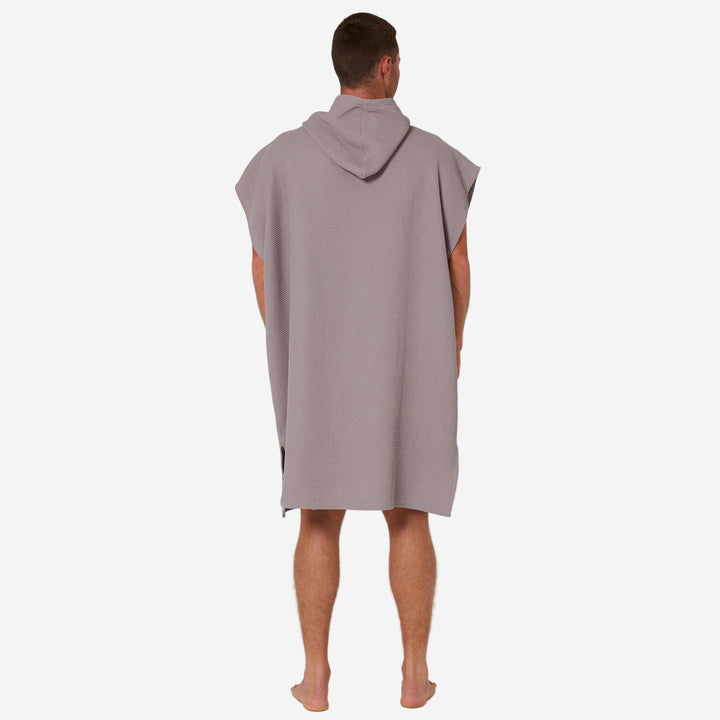 Mens Waffle Poncho