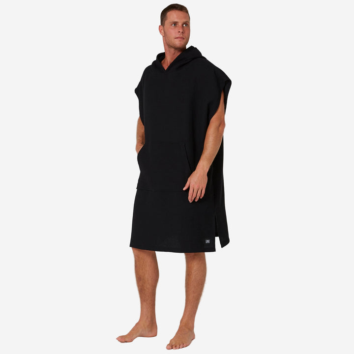 Mens Waffle Poncho