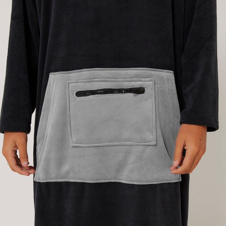 Surf Essentials Long Sleeve Poncho Hooded Towel