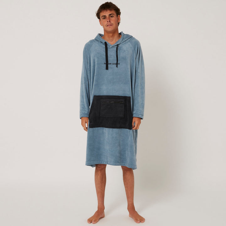 Surf Essentials Long Sleeve Poncho Hooded Towel