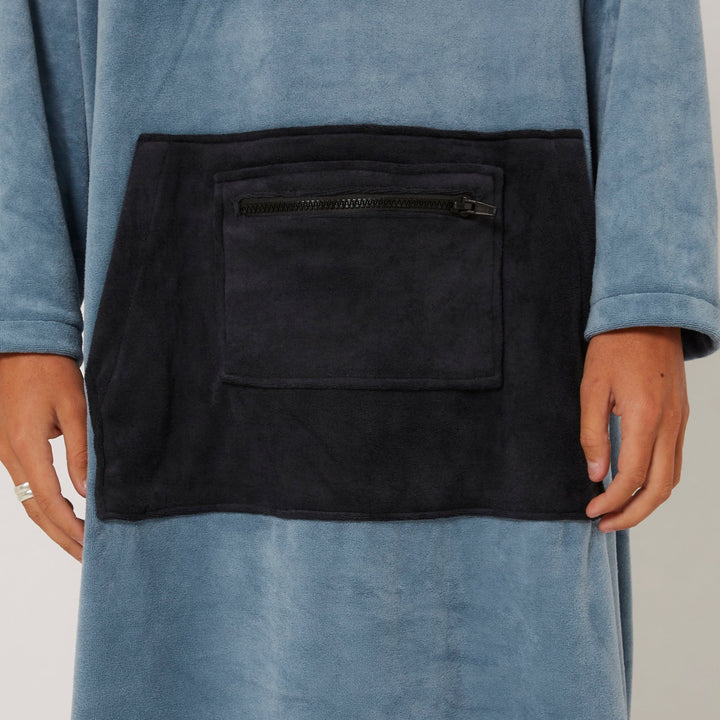 Surf Essentials Long Sleeve Poncho Hooded Towel