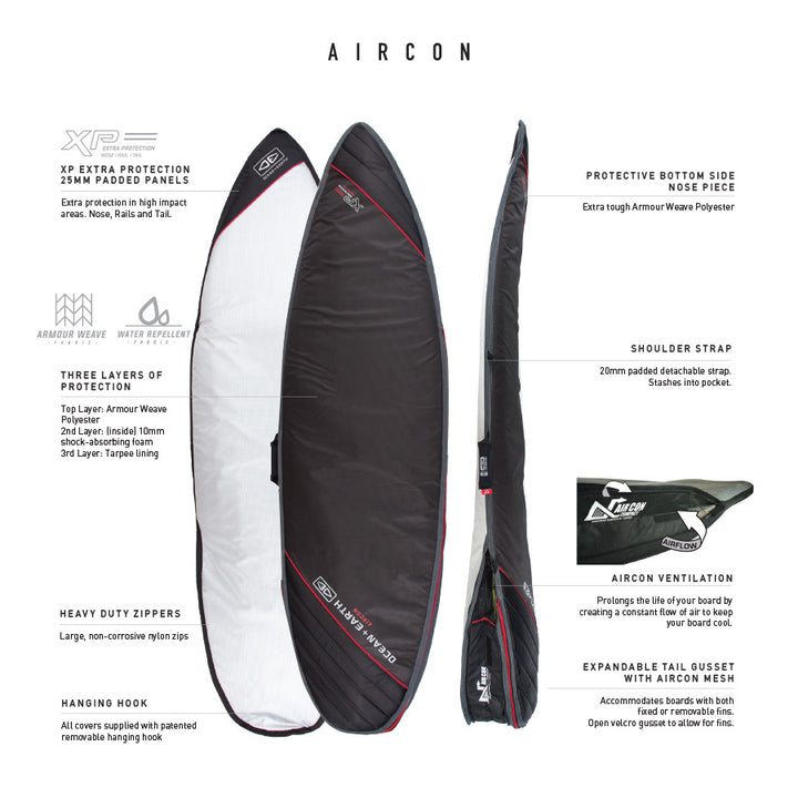 Aircon Fish Surfboard Cover
