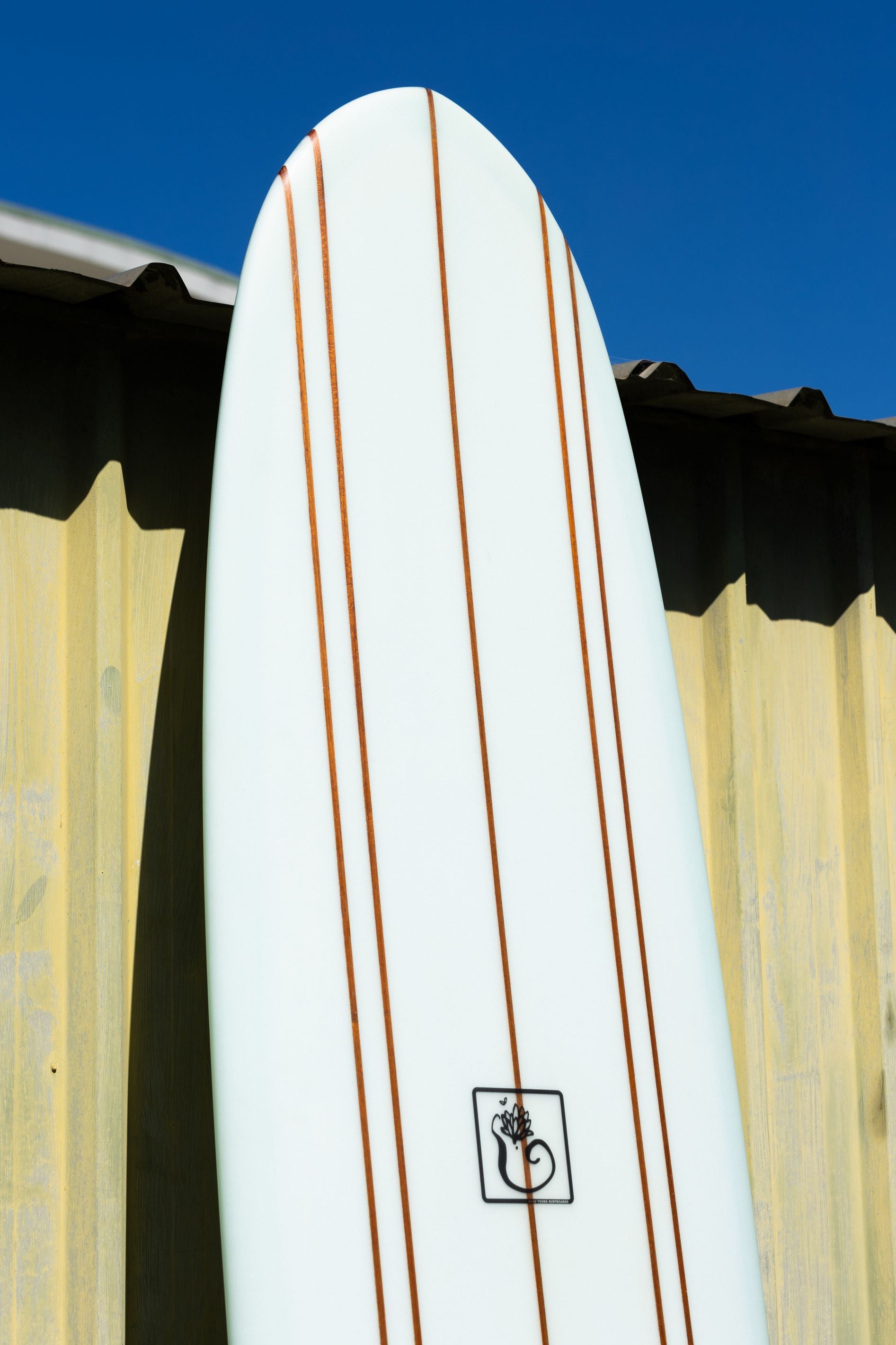 Beau Young Hand Shaped The Peace Train Longboard - 9'3