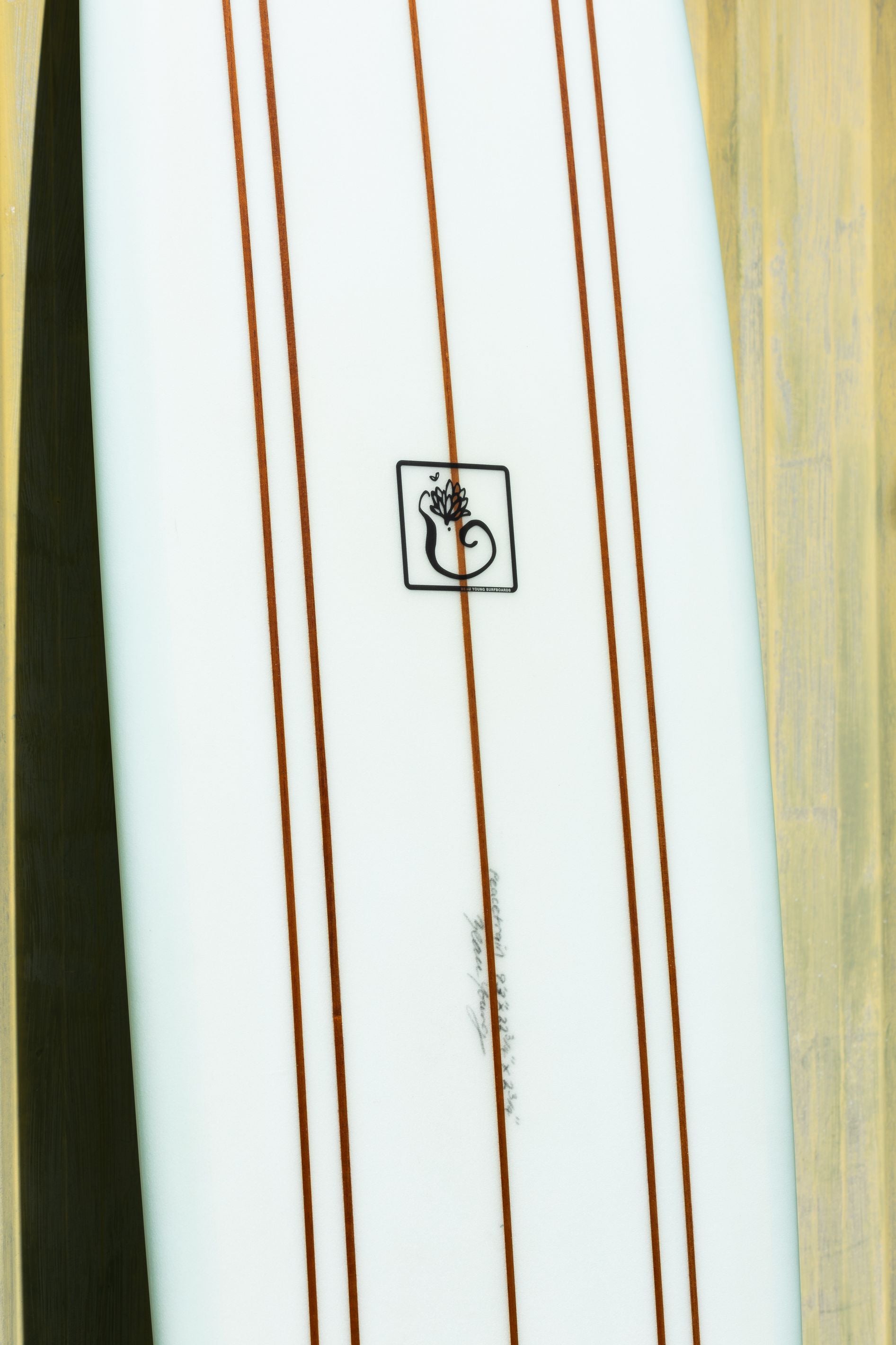 Beau Young Hand Shaped The Peace Train Longboard - 9'3