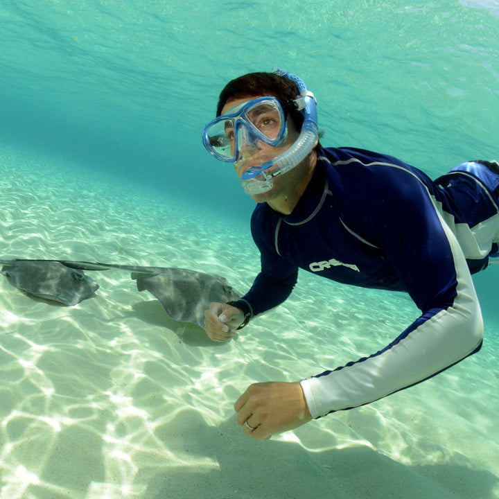 Big Eyes Evo + Alpha Ultra Dry Snorkeling Set