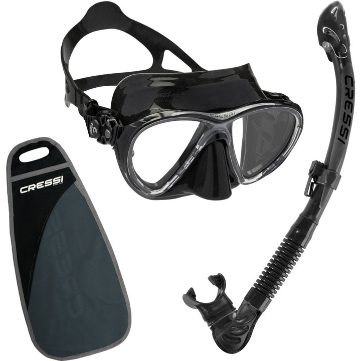 Big Eyes Evo + Alpha Ultra Dry Snorkeling Set