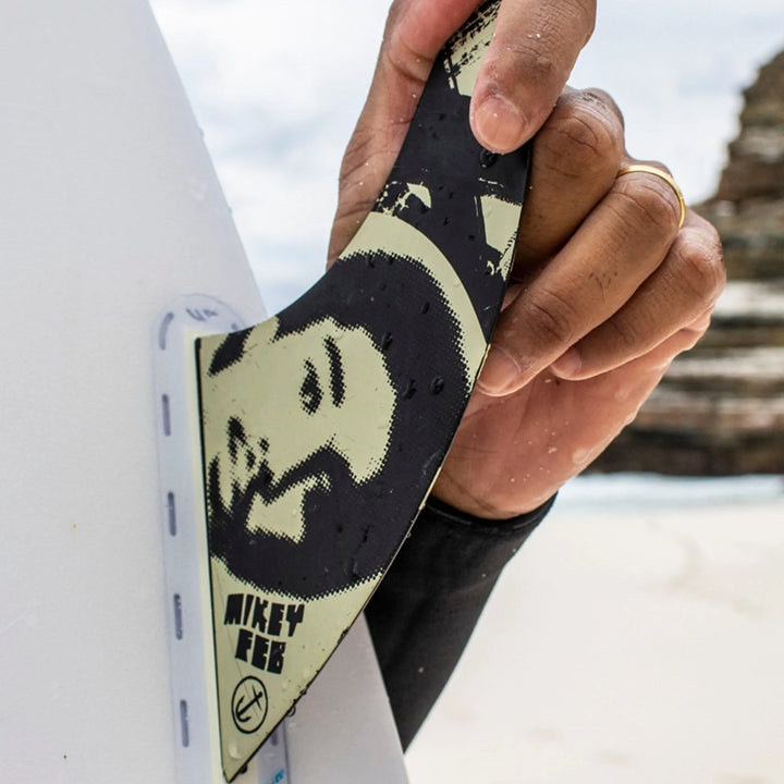 Mikey February Thruster Fin Set - Black