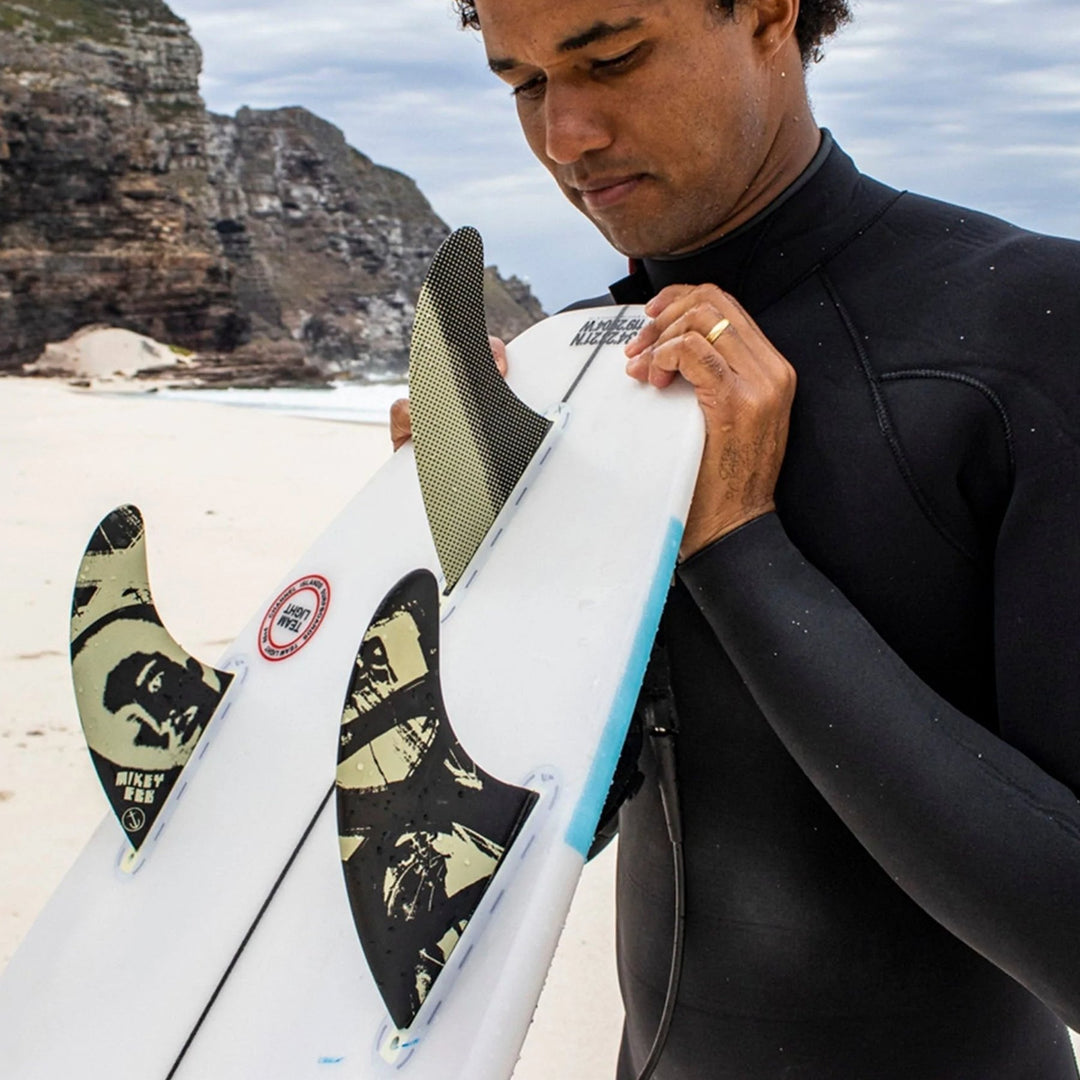 Mikey February Thruster Fin Set - Black