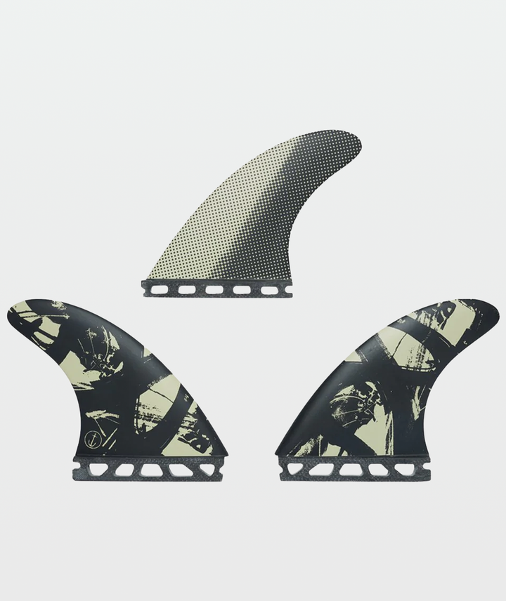 Mikey February Thruster Fin Set - Black