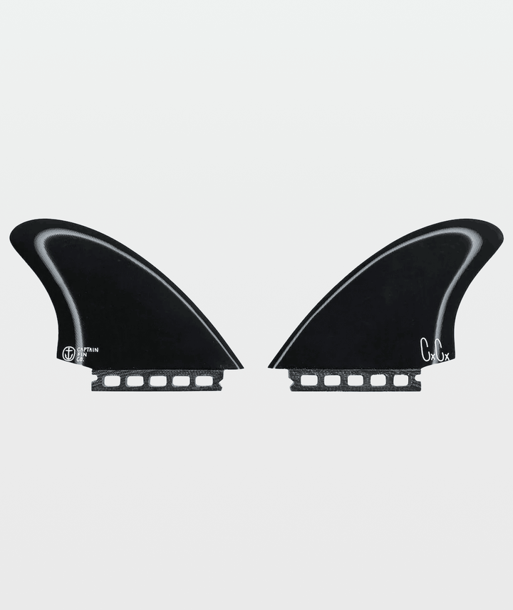 Christenson Keel Especial Fin Set - Black/White