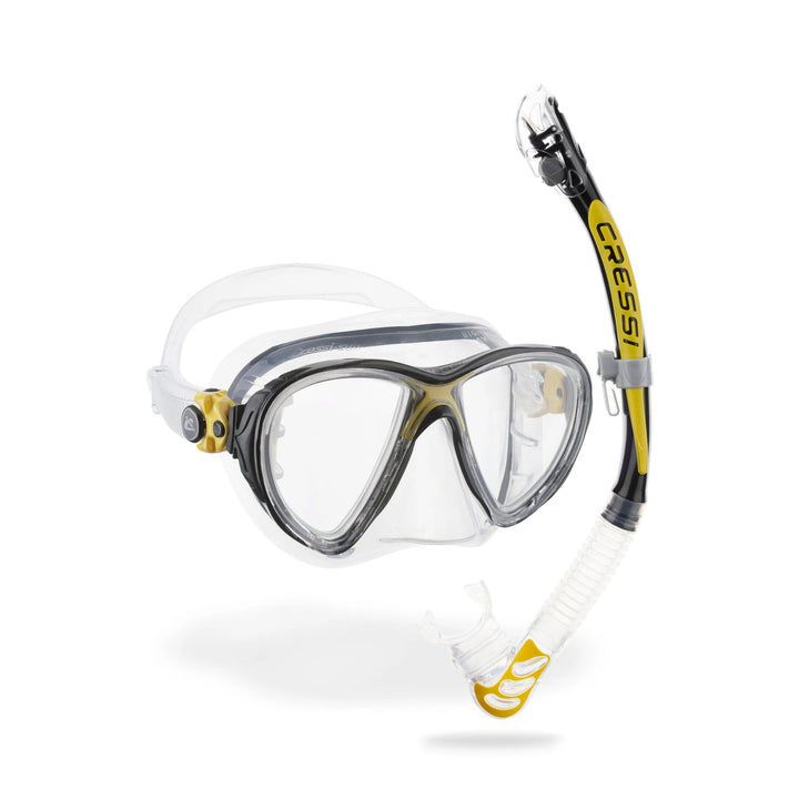 Big Eyes Evo + Alpha Ultra Dry Snorkeling Set