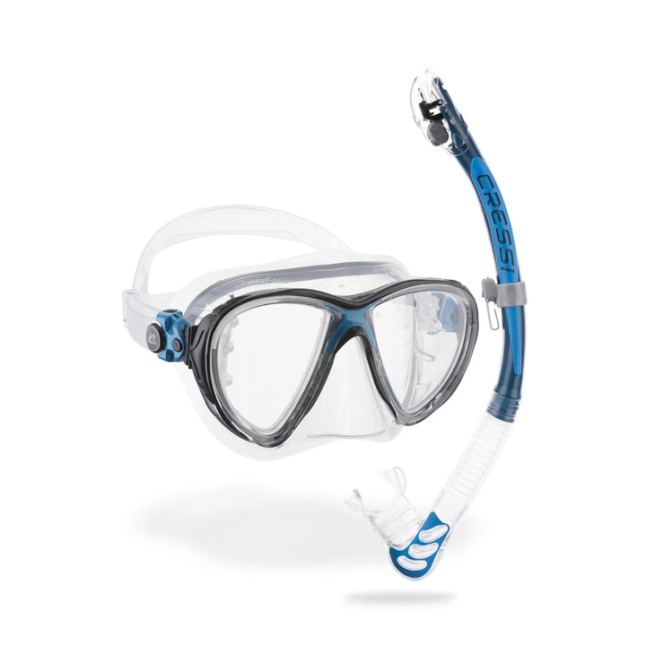 Big Eyes Evo + Alpha Ultra Dry Snorkeling Set