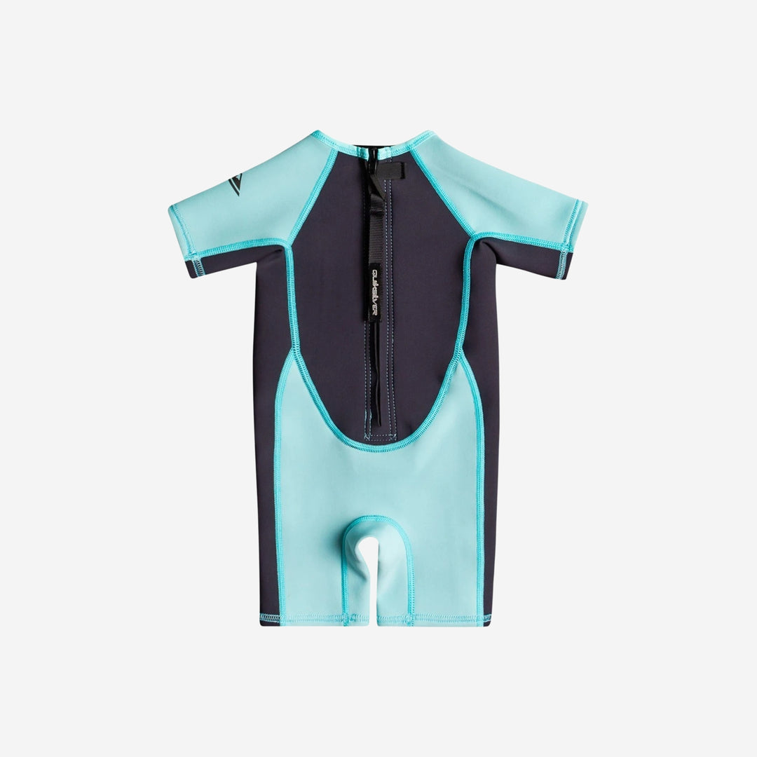 Toddlers 1.5mm Back Zip Short Sleeve Springsuit Kids Wetsuit