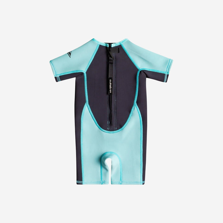Toddlers 1.5mm Back Zip Short Sleeve Springsuit Kids Wetsuit