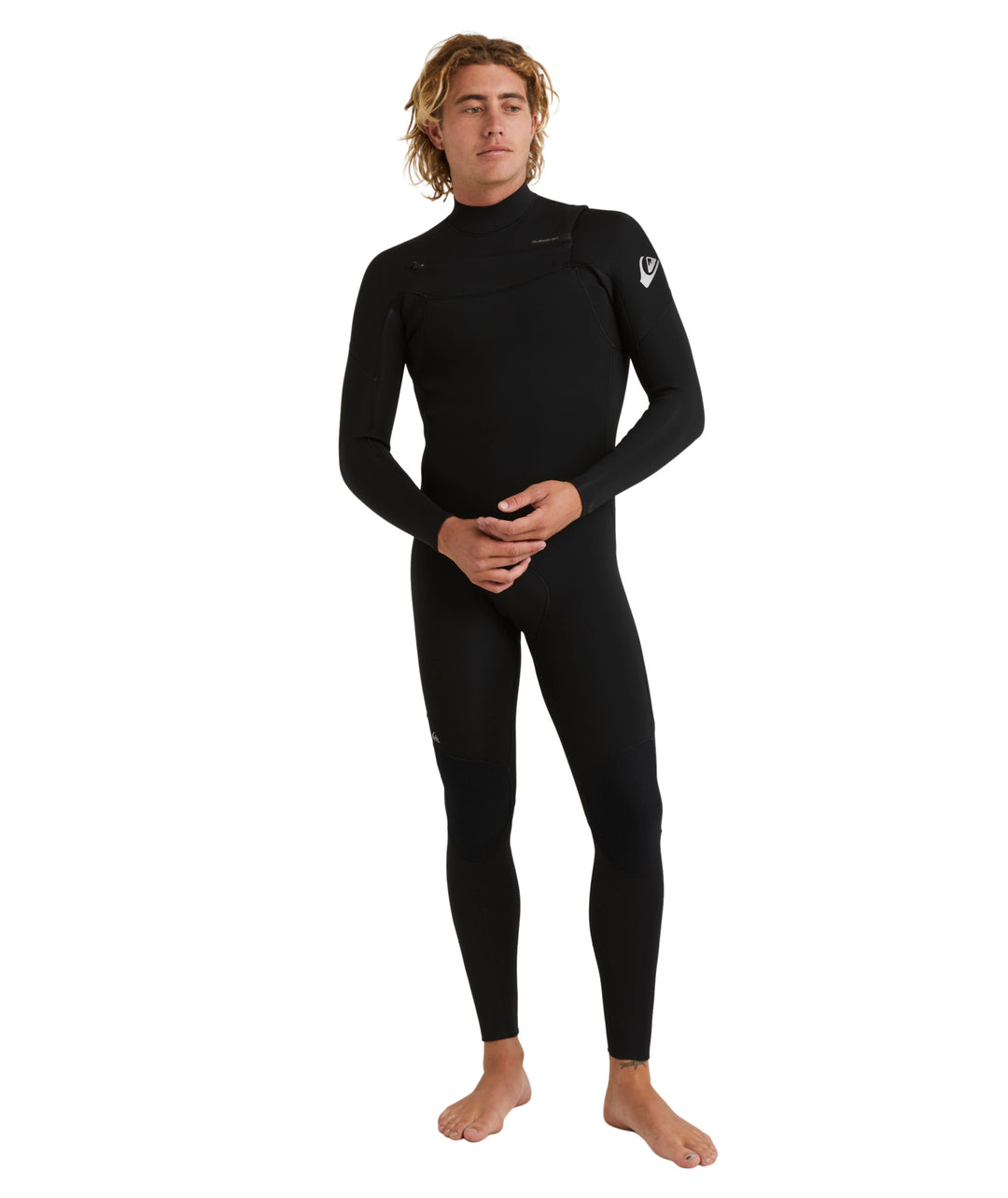 Everyday Sessions 3/2 Chest Zip Steamer Wetsuit - Black