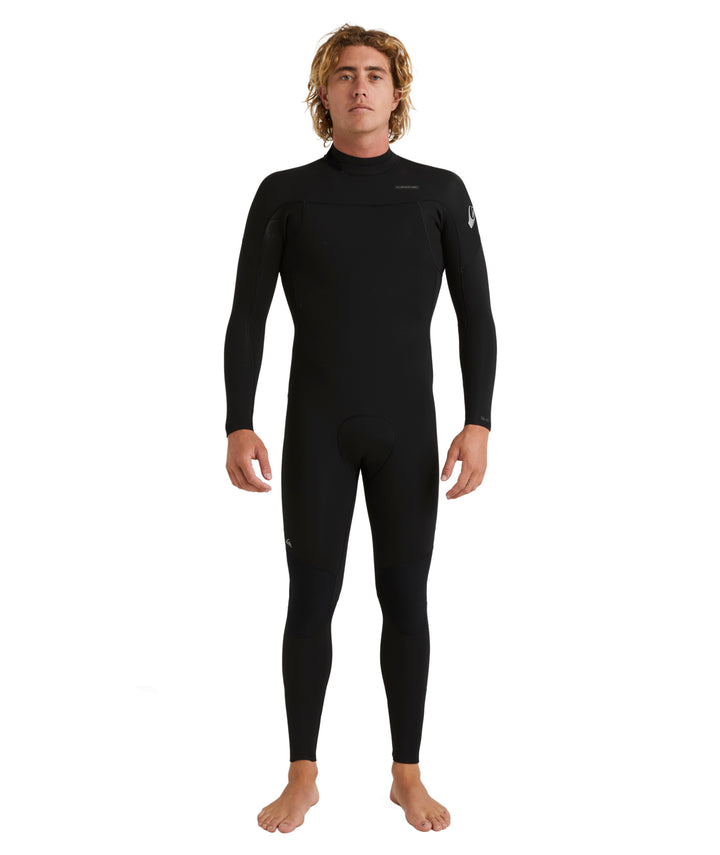 Everyday Sessions 3/2 Back Zip Steamer Wetsuit - Black