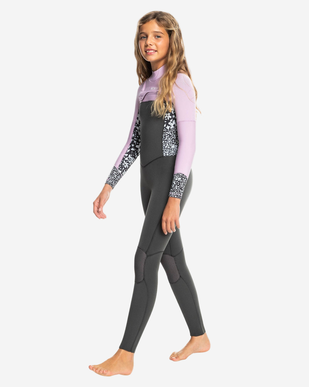 Girls Swell Series 3/2 Chest Zip Steamer Kids Wetsuit