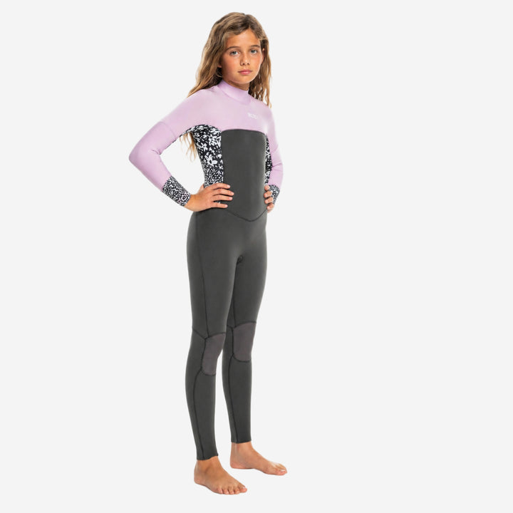 Girls Swell Series 3/2 Back Zip Steamer Kids Wetsuit