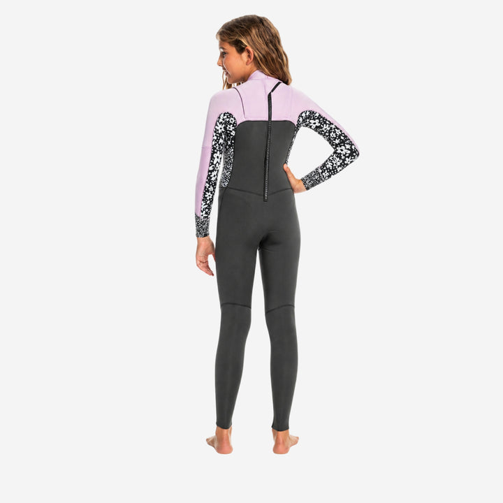 Girls Swell Series 3/2 Back Zip Steamer Kids Wetsuit