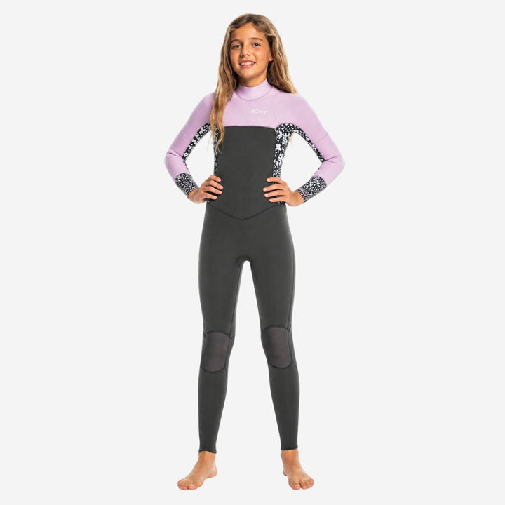 Girls Swell Series 3/2 Back Zip Steamer Kids Wetsuit