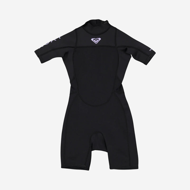 Girls Prologue 2/2 Back Zip Short Sleeve Kids Springsuit Wetsuit