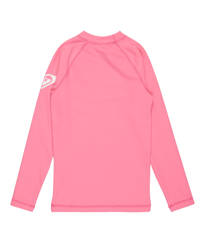 Girls Heater Long Sleeve Lycra Kids Rash Vest
