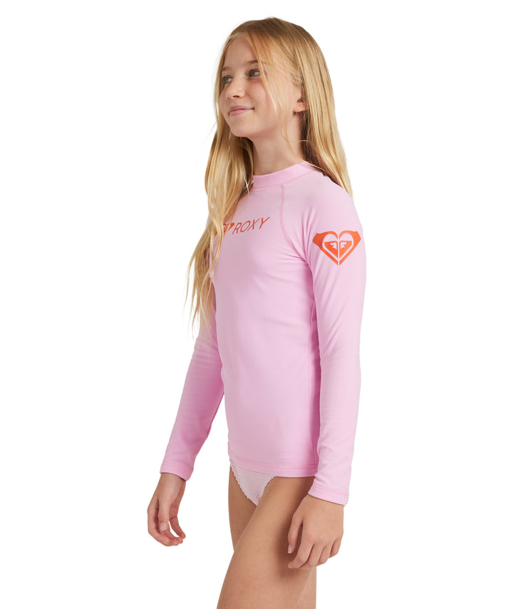 Girls Heater Long Sleeve Kids Thermal Rash Vest