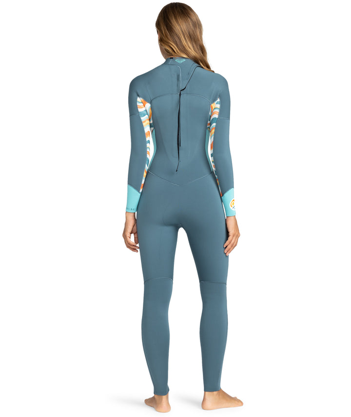 Swell Series 3/2 Back Zip Steamer Womens Wetsuit - Starglazer