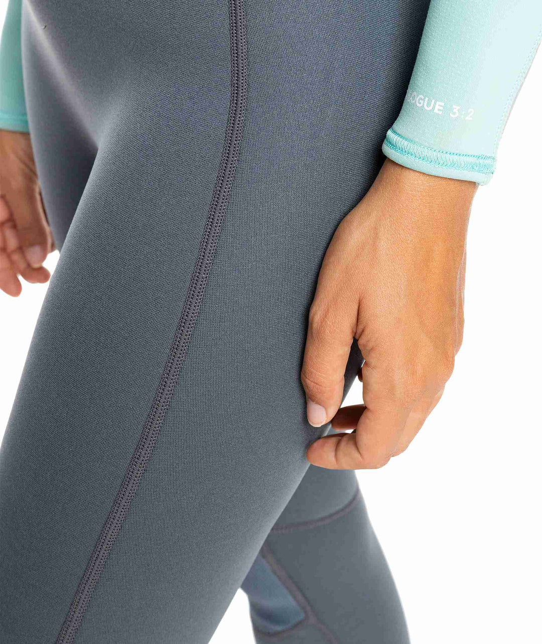 Prologue 3/2 Back Zip Steamer Wetsuit - Ice Green