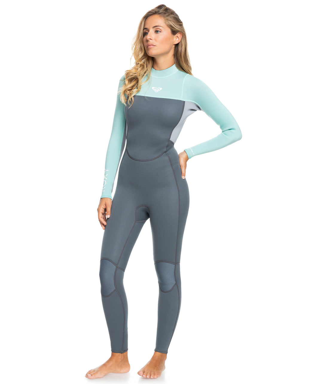 Prologue 3/2 Back Zip Steamer Wetsuit - Ice Green