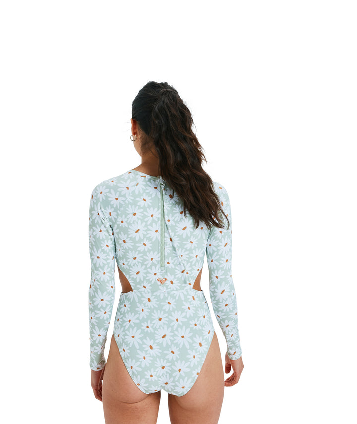 Dream Floral Long Sleeve Onesie Surfsuit