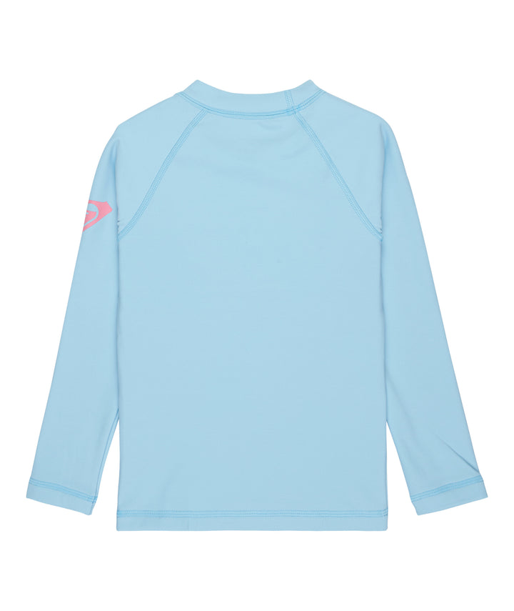 Girls Heater Long Sleeve Kids Rash Vest