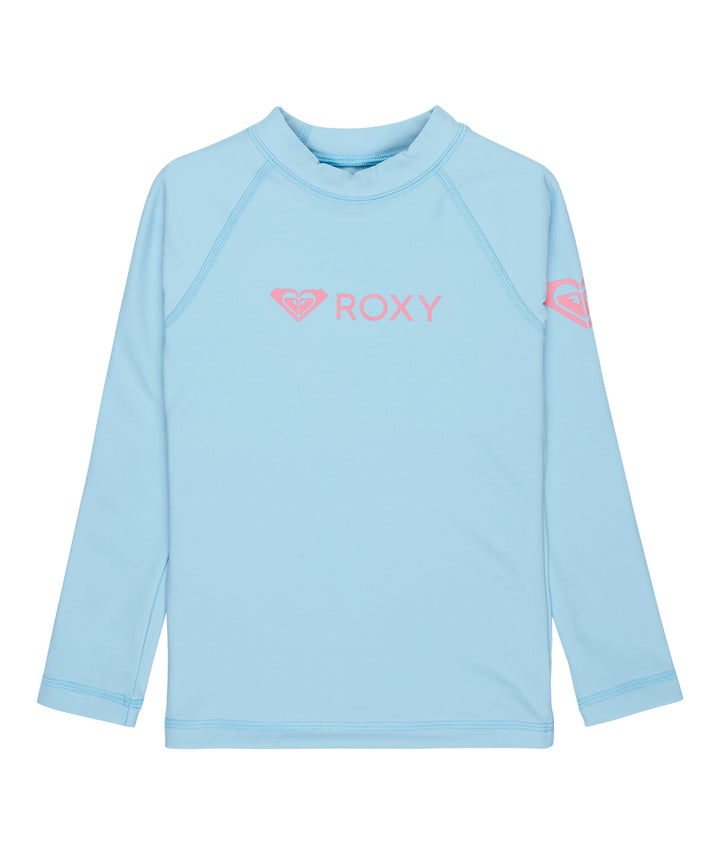 Girls Heater Long Sleeve Kids Rash Vest