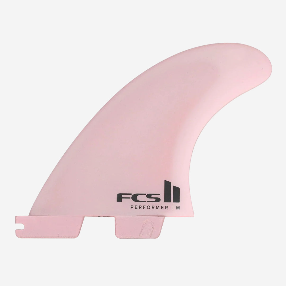 FCS II Performer PC Thruster Fin Set - Blush