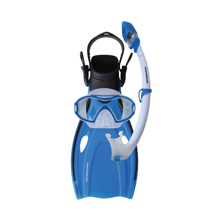 Junior Horizon Dry Silicone Mask Snorkel and Fin Set
