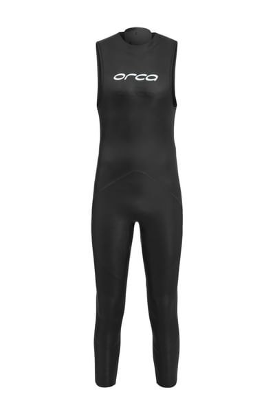 Mens RS1 Openwater Sleeveless Swimming Wetsuit - Black