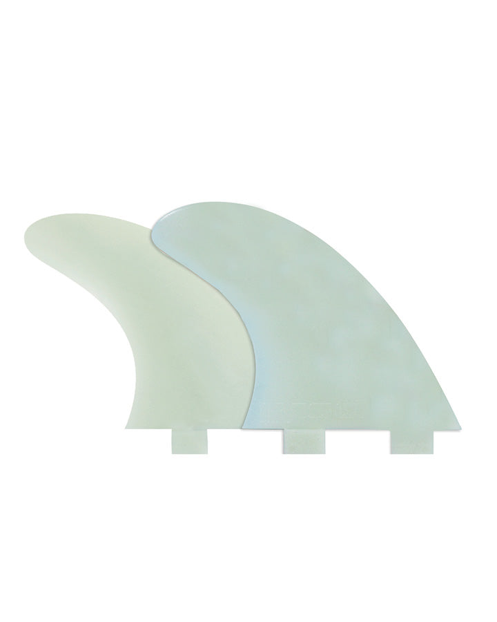 FCS I Natural Glass Flex Tri Fin Set