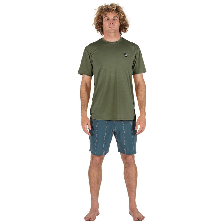 Twisted Eco Lycra Short Sleeve Rash Tee