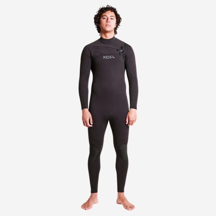 Comp+ 3/2 Chest Zip Long Sleeve Steamer Wetsuit