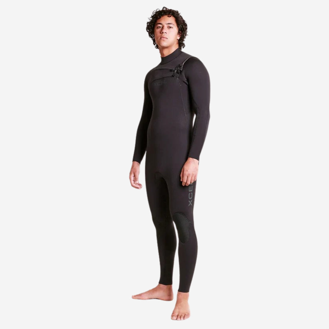 Comp+ 3/2 Chest Zip Long Sleeve Steamer Wetsuit