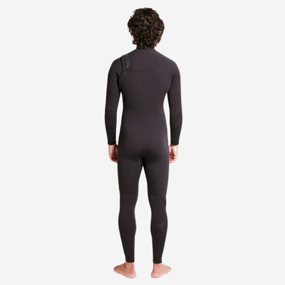 Comp+ 3/2 Chest Zip Long Sleeve Steamer Wetsuit